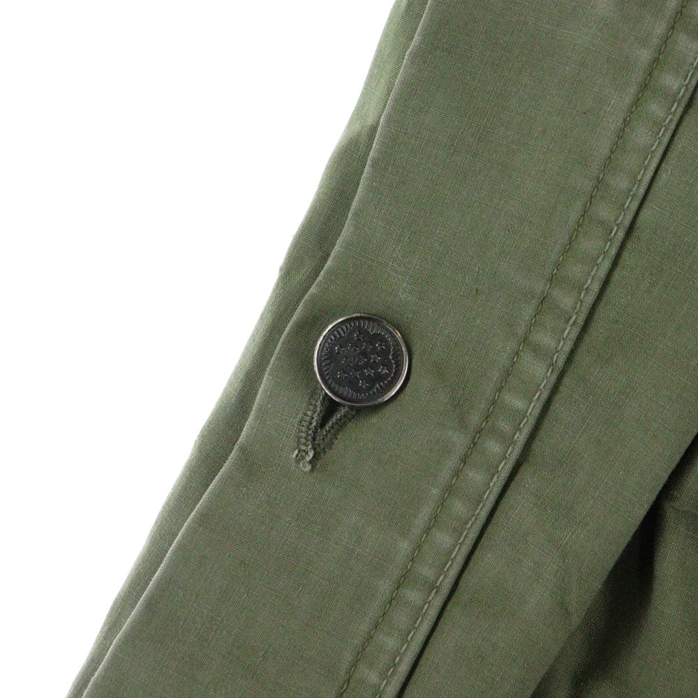 VINTAGE(ヴィンテージ) 50s USN MILITARY ミリタリー米軍 ウェットウェザーオーバーオールパンツ グリーン