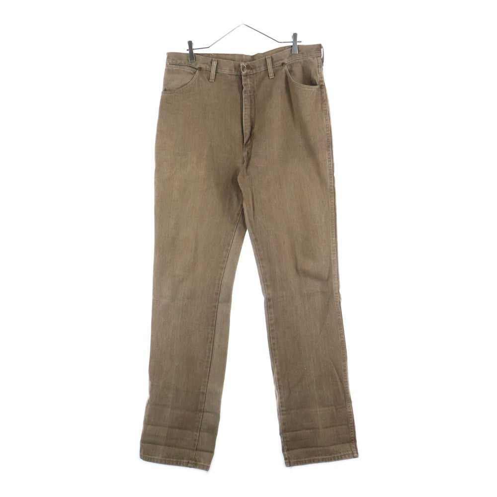 Wrangler(ラングラー) VINTAGE 90s 936KWY コットンストレートパンツ ブラウン
