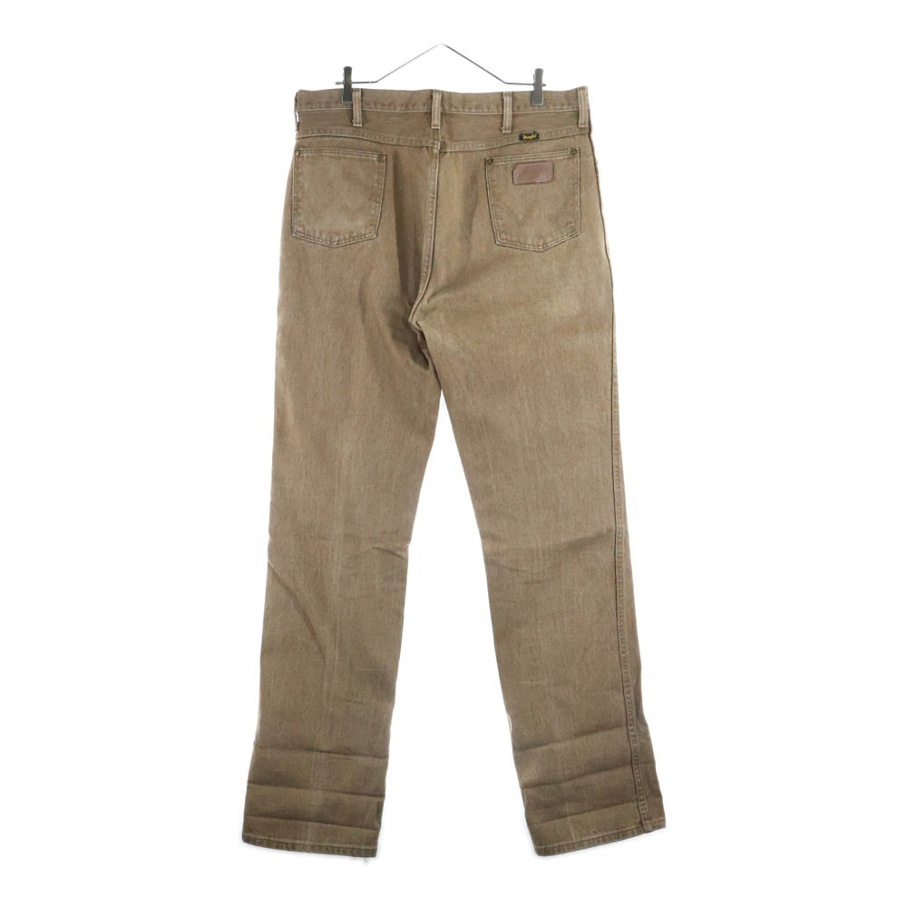 Wrangler(ラングラー) VINTAGE 90s 936KWY コットンストレートパンツ ブラウン