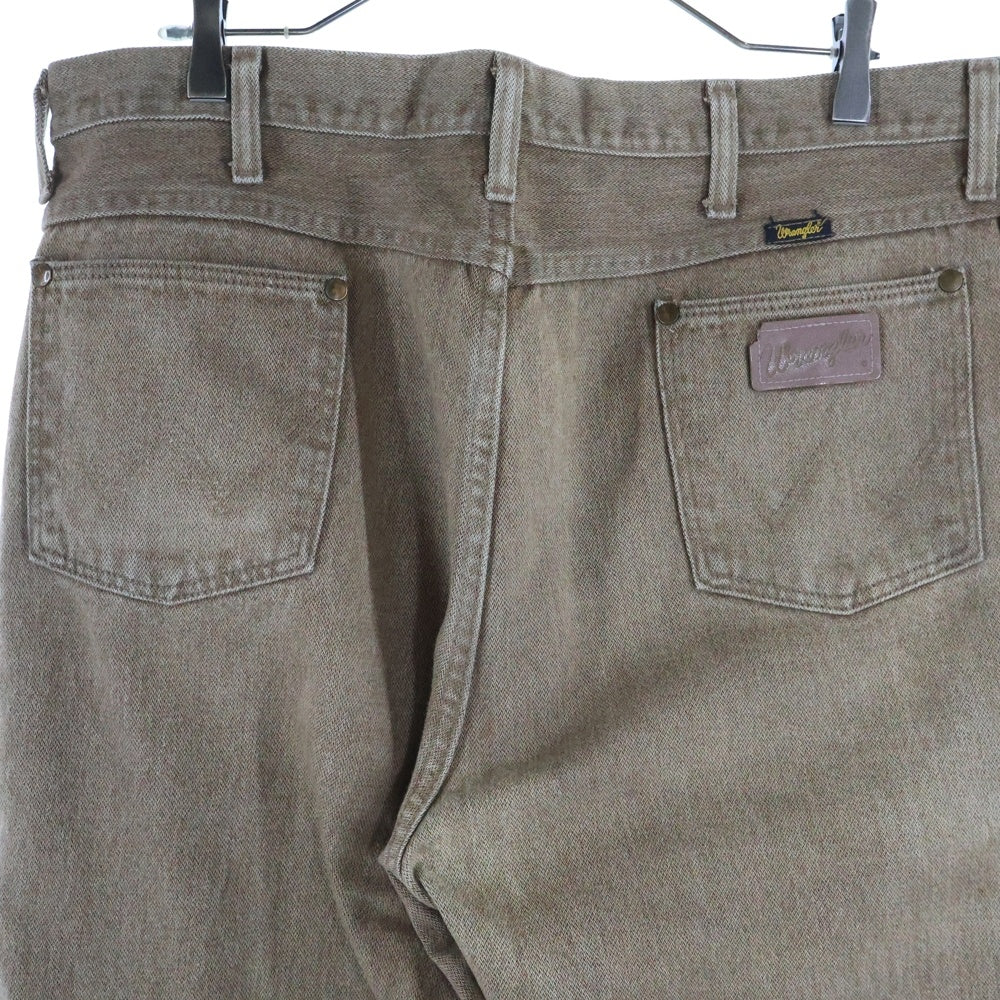 Wrangler(ラングラー) VINTAGE 90s 936KWY コットンストレートパンツ ブラウン