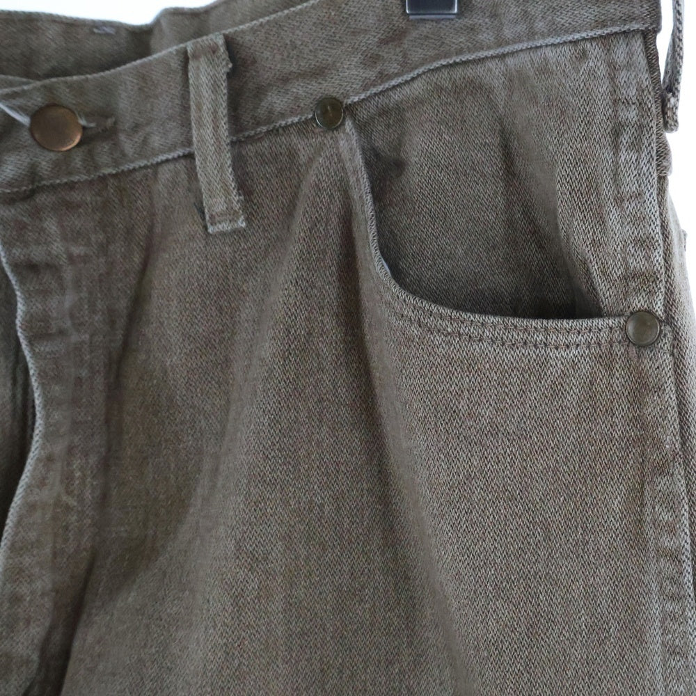Wrangler(ラングラー) VINTAGE 90s 936KWY コットンストレートパンツ ブラウン