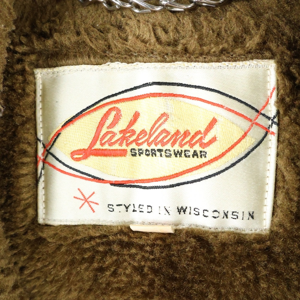 VINTAGE(ヴィンテージ) 60-70s Lakeland レイクランド スエードボアジャケット ブラウン