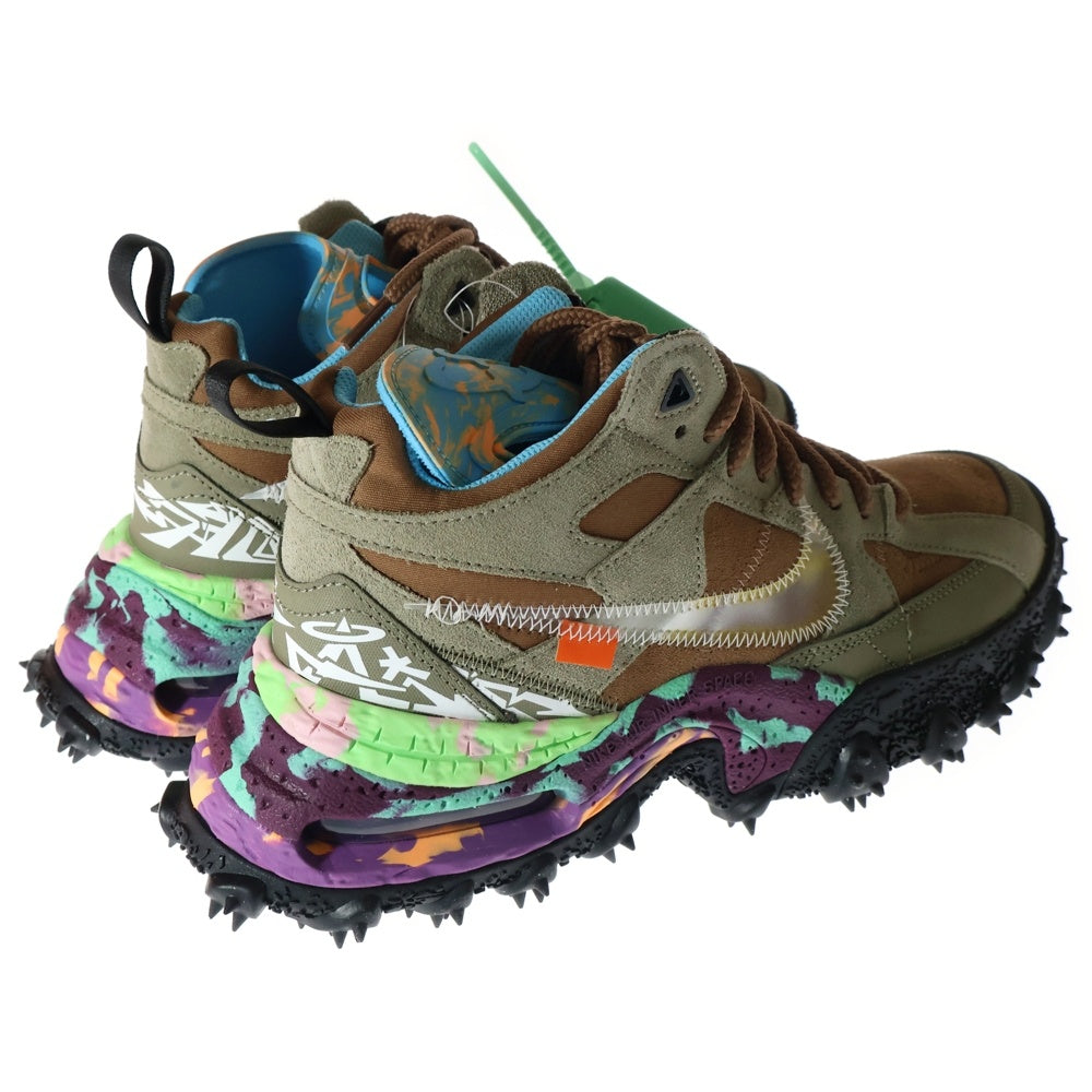 NIKE(ナイキ) ×Off-White Air Terra Forma Matte Olive ×オフホワイト エアテラフォーマ ハイカットスニーカー マルチカラー US9/27cm DQ1615-200
