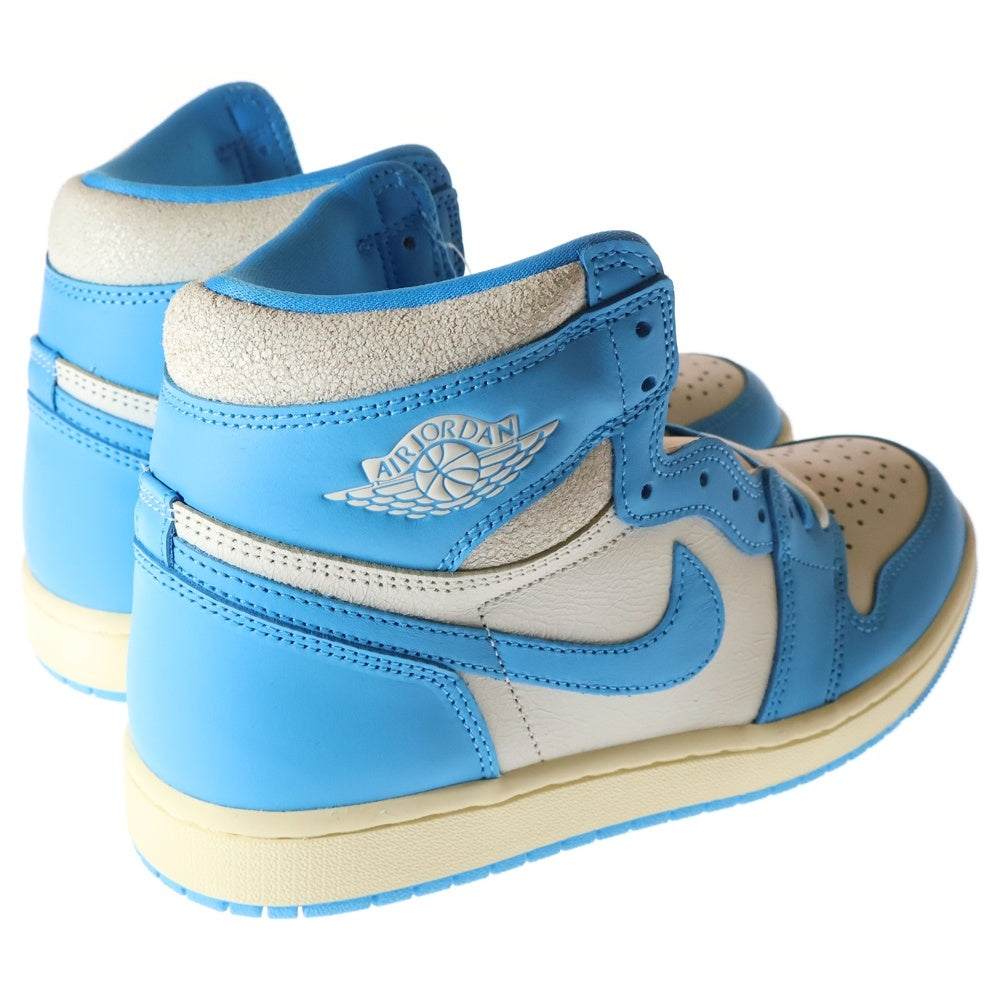 NIKE(ナイキ) AirJordan1 Retro High OG UNC Reimagined エアジョーダン1 UNC リイマジンド ハイカットスニーカー ブルー US9/27cm DZ5485-402