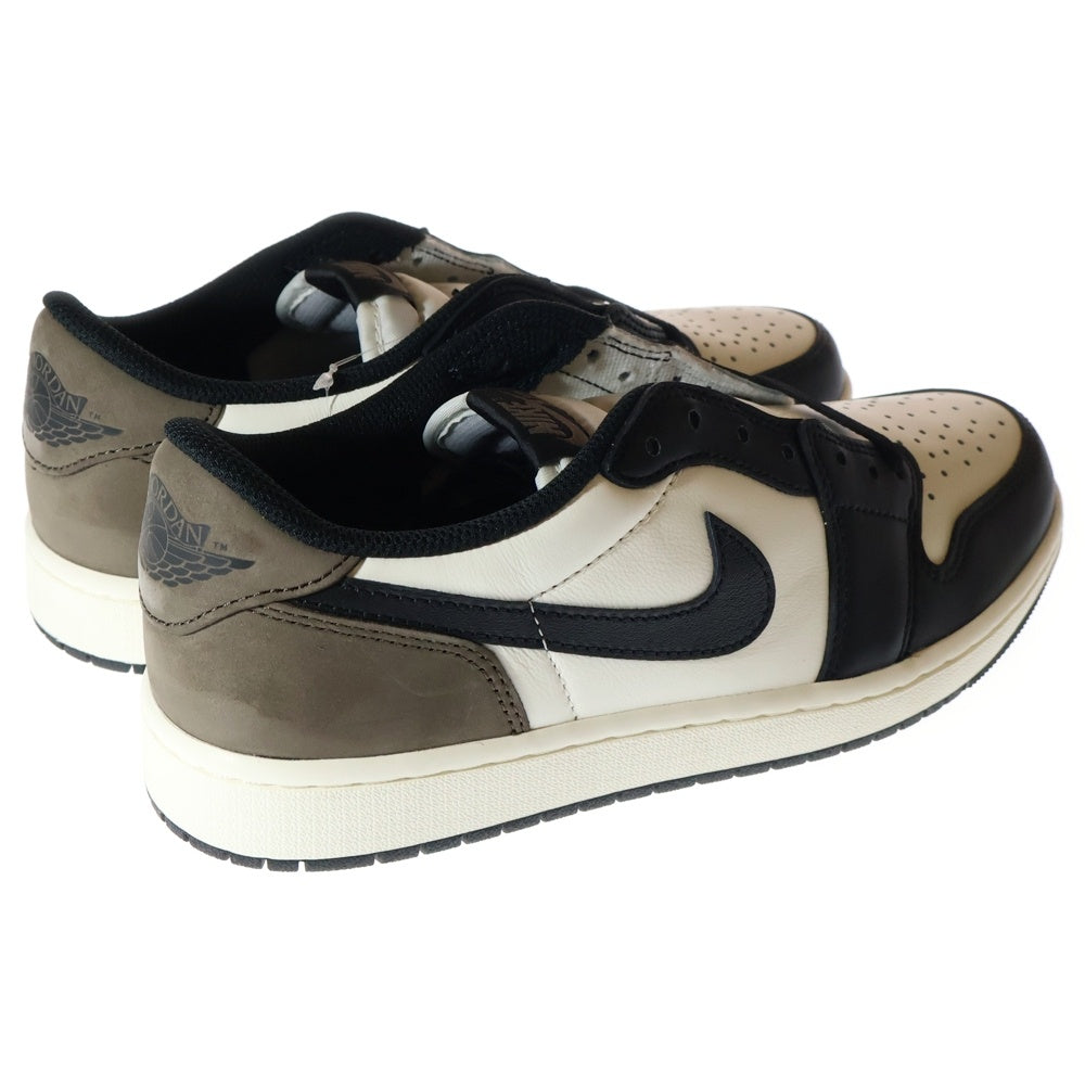 NIKE(ナイキ) AirJordan1 Retro Low OG Mocha ナイキ エアジョーダン1 レトロ モカ ローカットスニーカー ブラック/ブラウン US9/27cm CZ0790-102