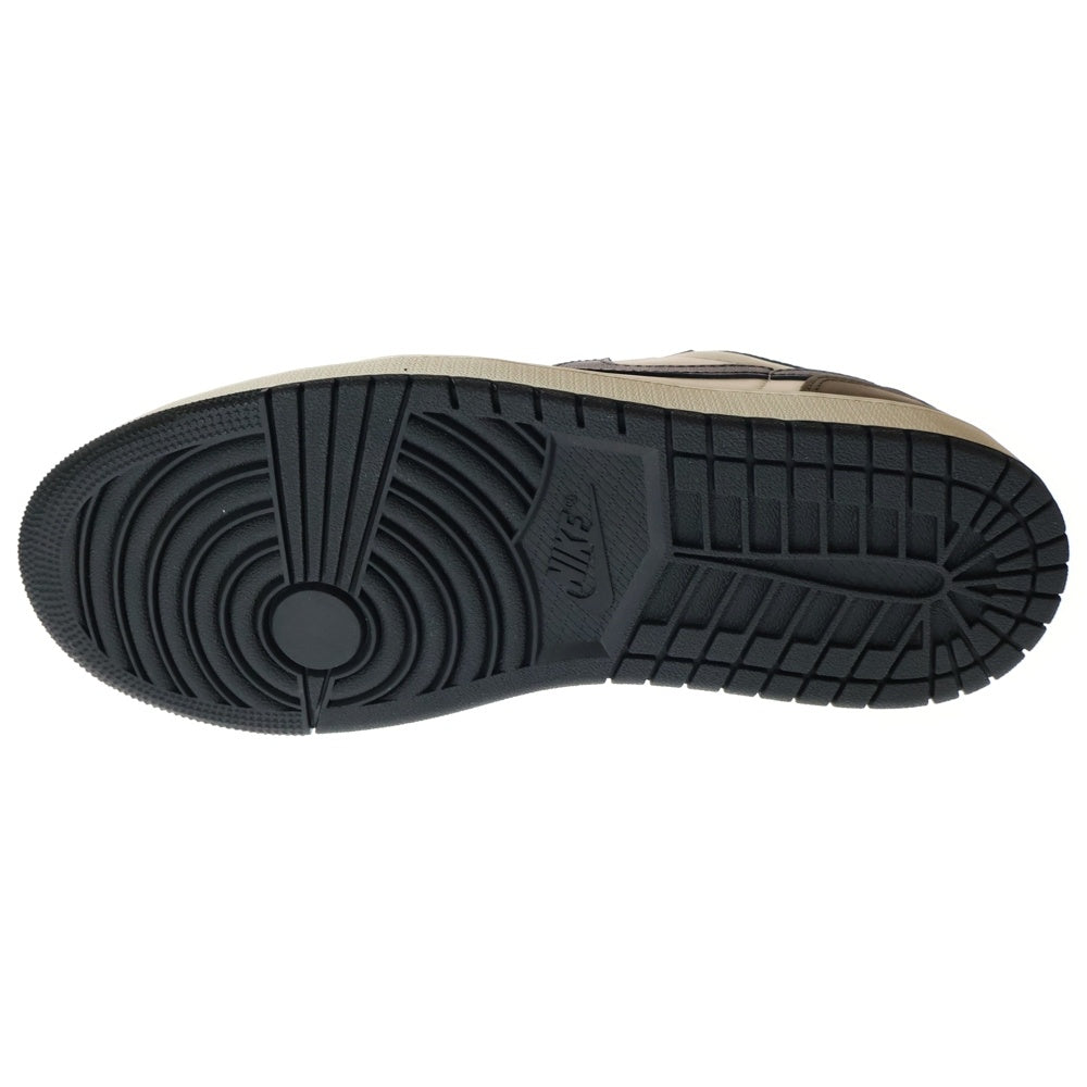 NIKE(ナイキ) AirJordan1 Retro Low OG Mocha ナイキ エアジョーダン1 レトロ モカ ローカットスニーカー ブラック/ブラウン US9/27cm CZ0790-102