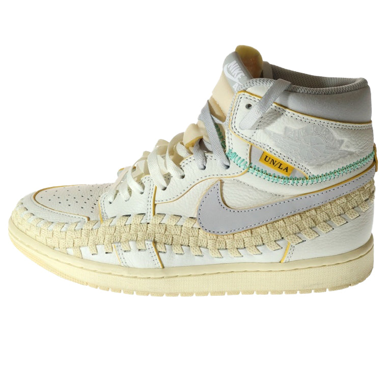 NIKE(ナイキ) ×UNION ×Bephies Beauty Supply AirJordan1 High OG Summer 96 ユニオン エアジョーダン1 サマー96 ハイカットスニーカー ホワイト US9/27cm FD2565-100
