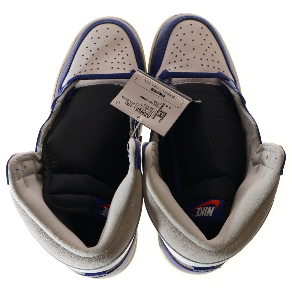NIKE(ナイキ) AirJordan1 Retro High OG Royal Reimagined エアジョーダン1 ロイヤル リイマジンド ハイカットスニーカー ブルー/ブラック US9/27cm DZ5485-042