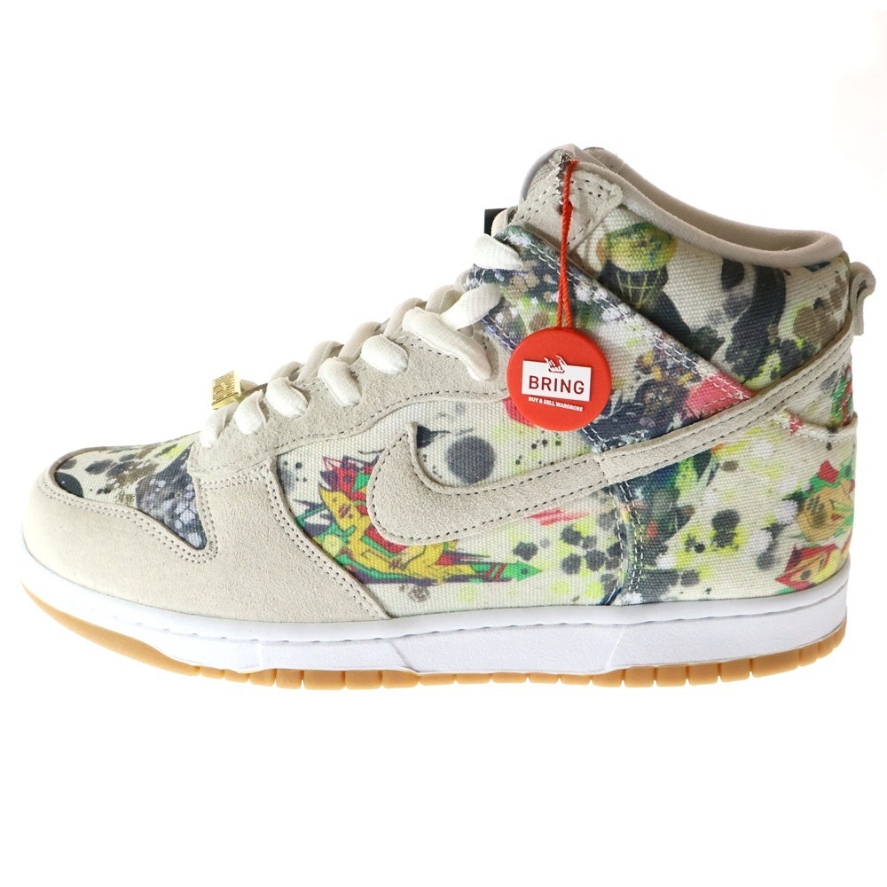 NIKE SB(ナイキエスビー) ×Supreme Dunk High Rammellzee ×シュプリーム ダンク ラメルジー ハイカットスニーカー マルチカラー US9/27cm FD8779-100