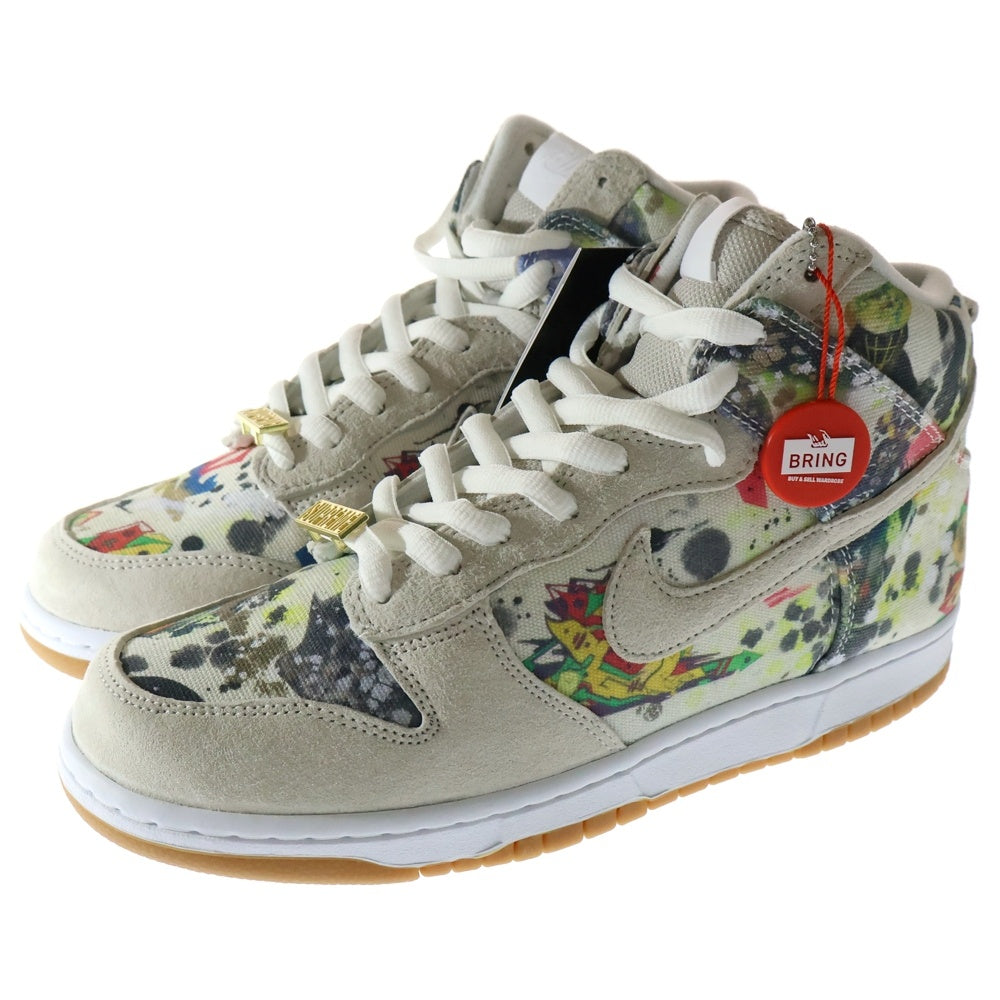 NIKE SB(ナイキエスビー) ×Supreme Dunk High Rammellzee ×シュプリーム ダンク ラメルジー ハイカットスニーカー マルチカラー US9/27cm FD8779-100