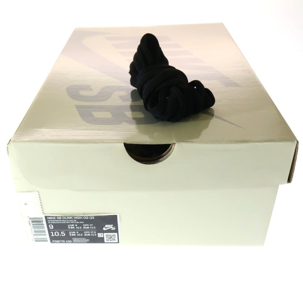 NIKE SB(ナイキエスビー) ×Supreme Dunk High Rammellzee ×シュプリーム ダンク ラメルジー ハイカットスニーカー マルチカラー US9/27cm FD8779-100