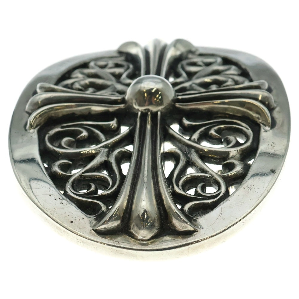 CHROME HEARTS(クロムハーツ) BUCKL OVAL LG CROSS ラージ クラシックオーバル クロス バックル シルバー