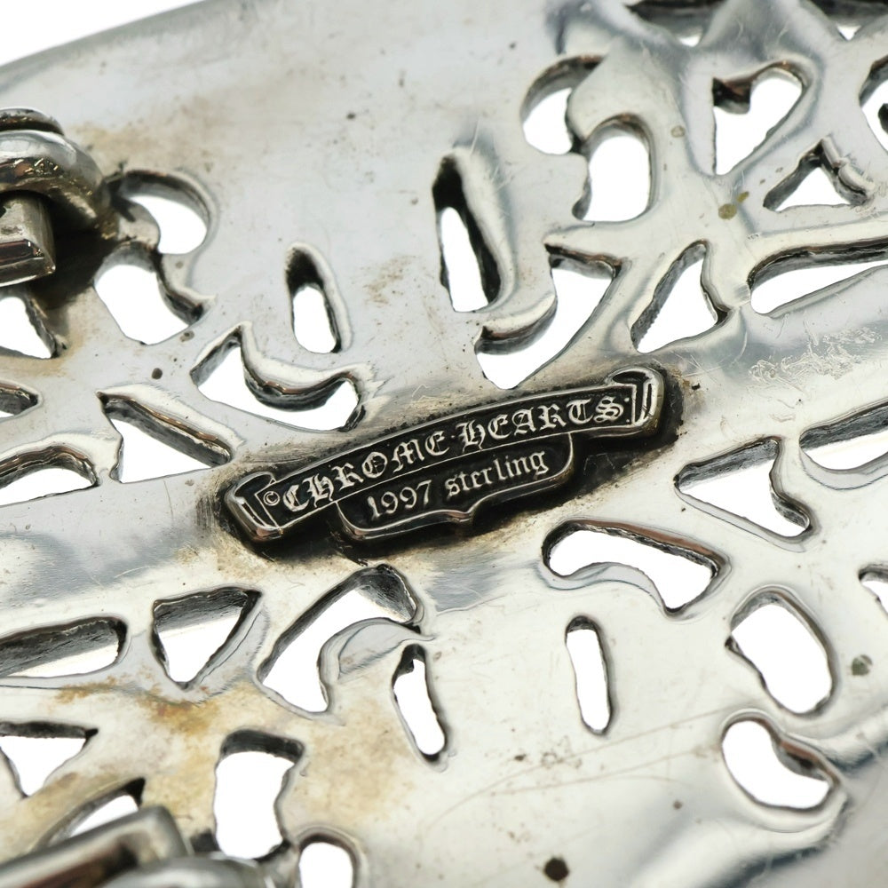 CHROME HEARTS(クロムハーツ) BUCKL OVAL LG CROSS ラージ クラシックオーバル クロス バックル シルバー