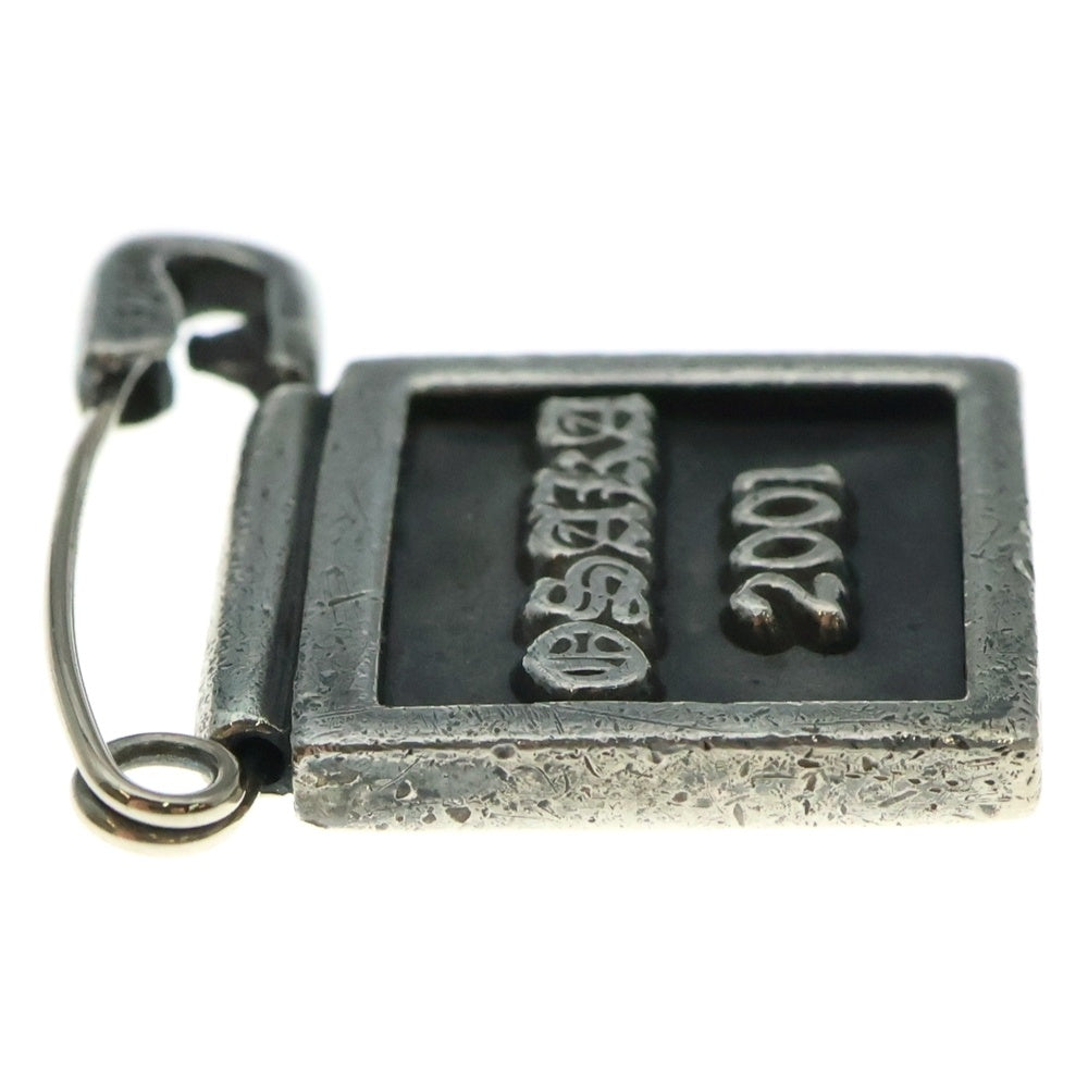 CHROME HEARTS(クロムハーツ) SAFETY PIN FRMD セーフティーピン 大阪限定フレーム ピンバッチ シルバー