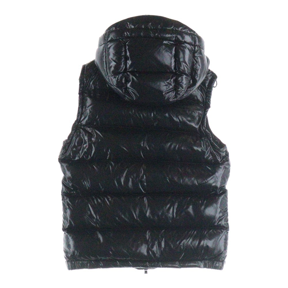 MONCLER(モンクレール) 17AW LACET GILE ラセット ジレ フード付き ジップアップ ダウンベスト ブラック C20914339305