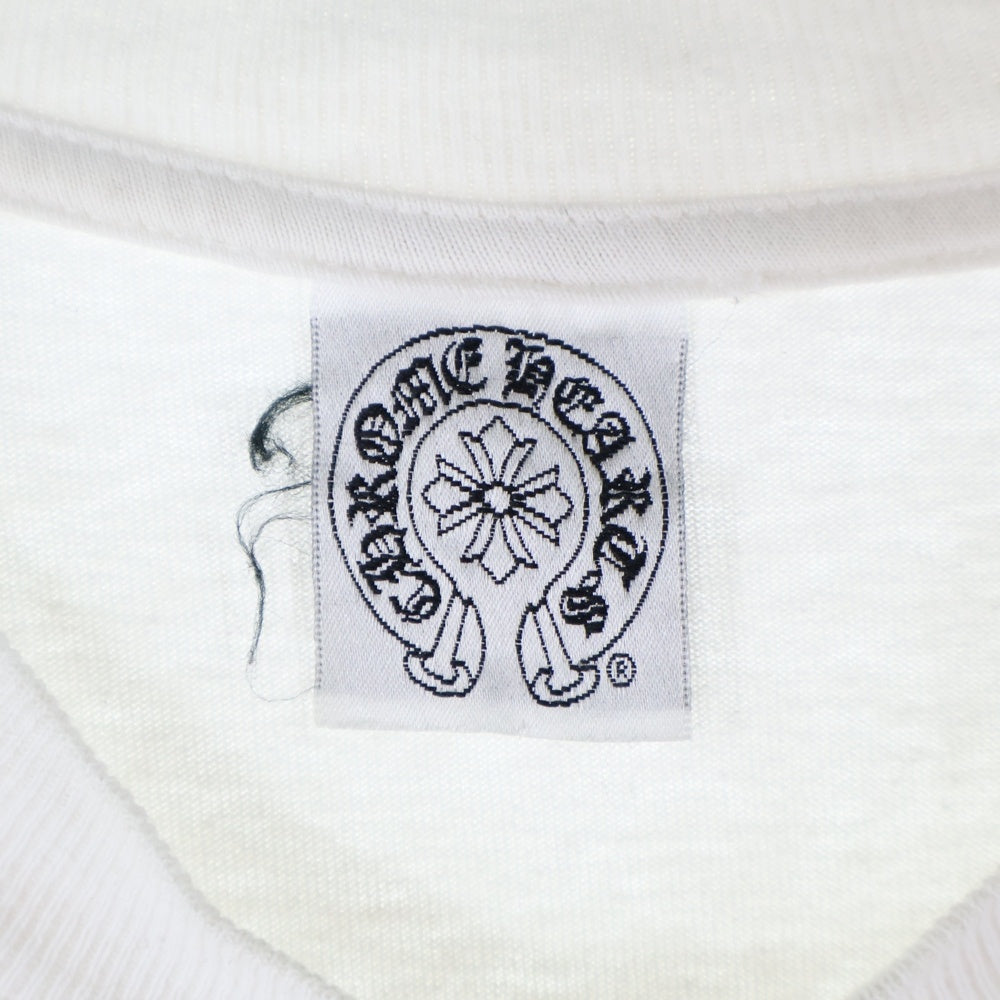 CHROME HEARTS(クロムハーツ) OLD ×max field Dagger S/S TEE オールドモデル マックスフィールド LAリミテッド ダガープリントクルーネック半袖Tシャツカットソー ホワイト