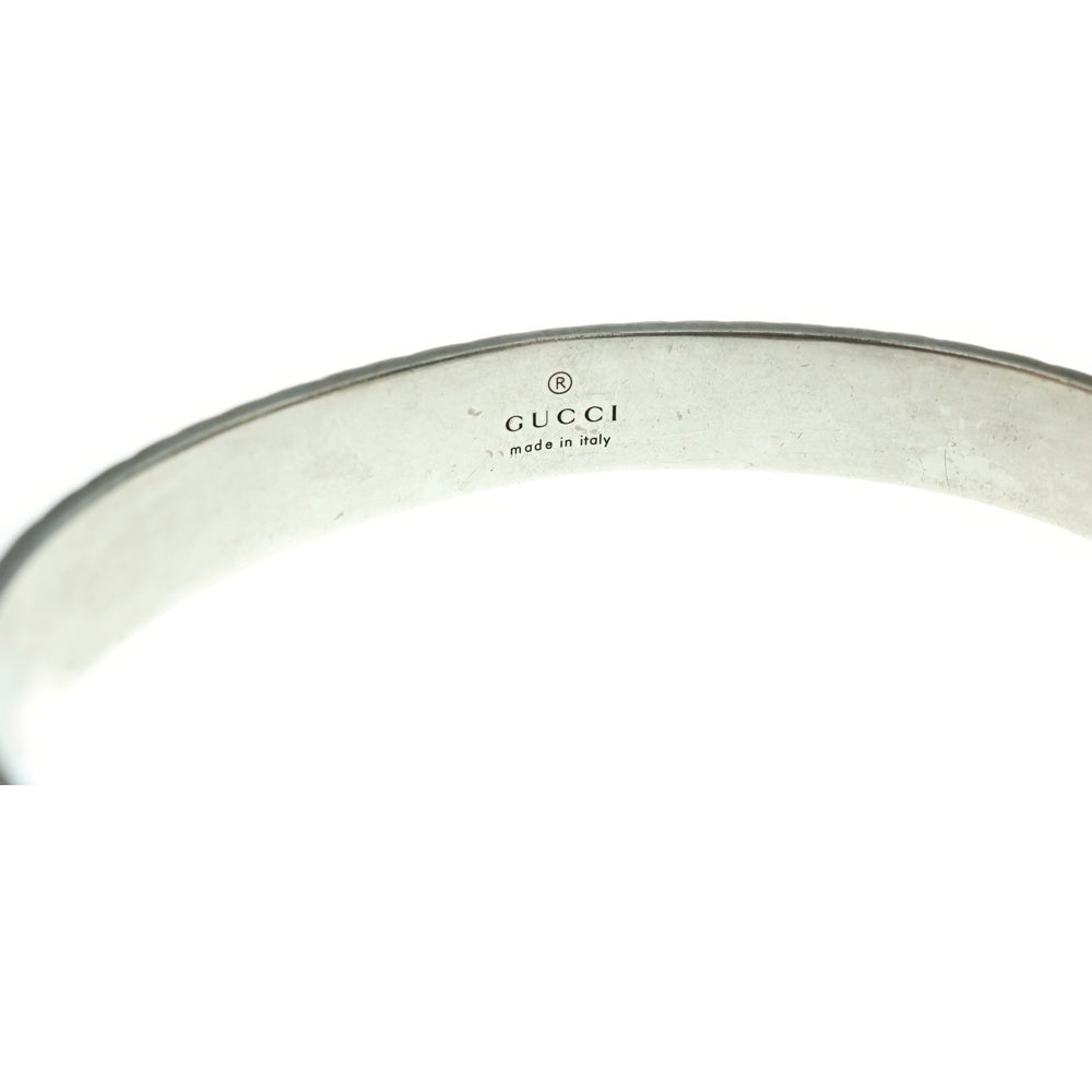 GUCCI(グッチ) インターロッキングG バングルブレスレット シルバー 433575