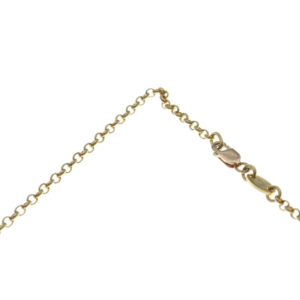 CHROME HEARTS(クロムハーツ) 22K NECKCHAIN R18 ロールチェーンネックレス 18inch ゴールド BCA010