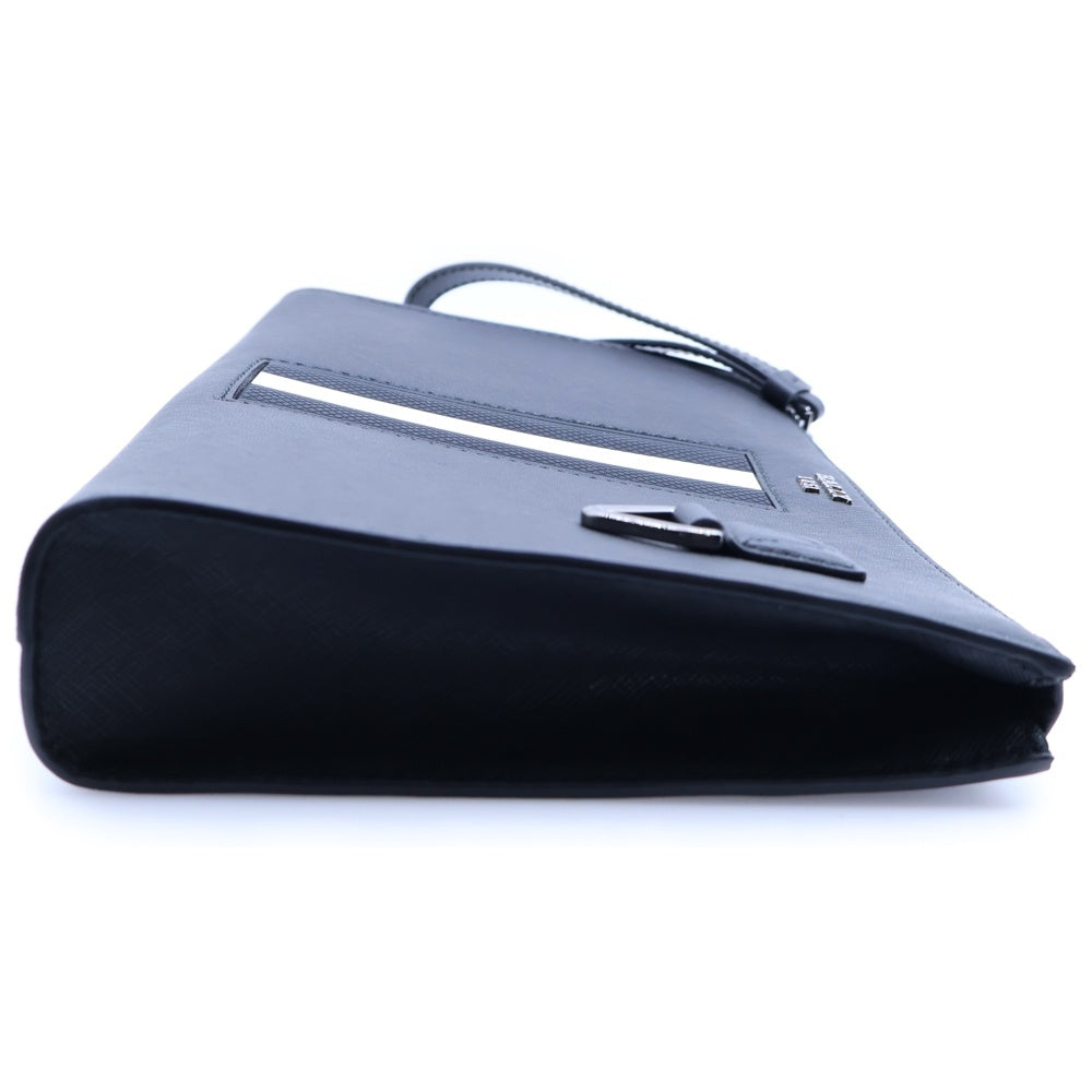 BALLY(バリー) BOVINE COATED クラッチバッグ ブラック 6238756