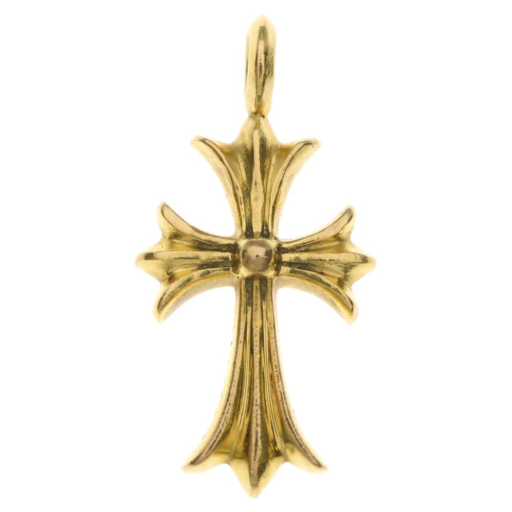 CHROME HEARTS(クロムハーツ) 22K TNY CRSF P/DIA タイニーファットクロス PAVEダイヤ ペンダントトップ ゴールド BCA033