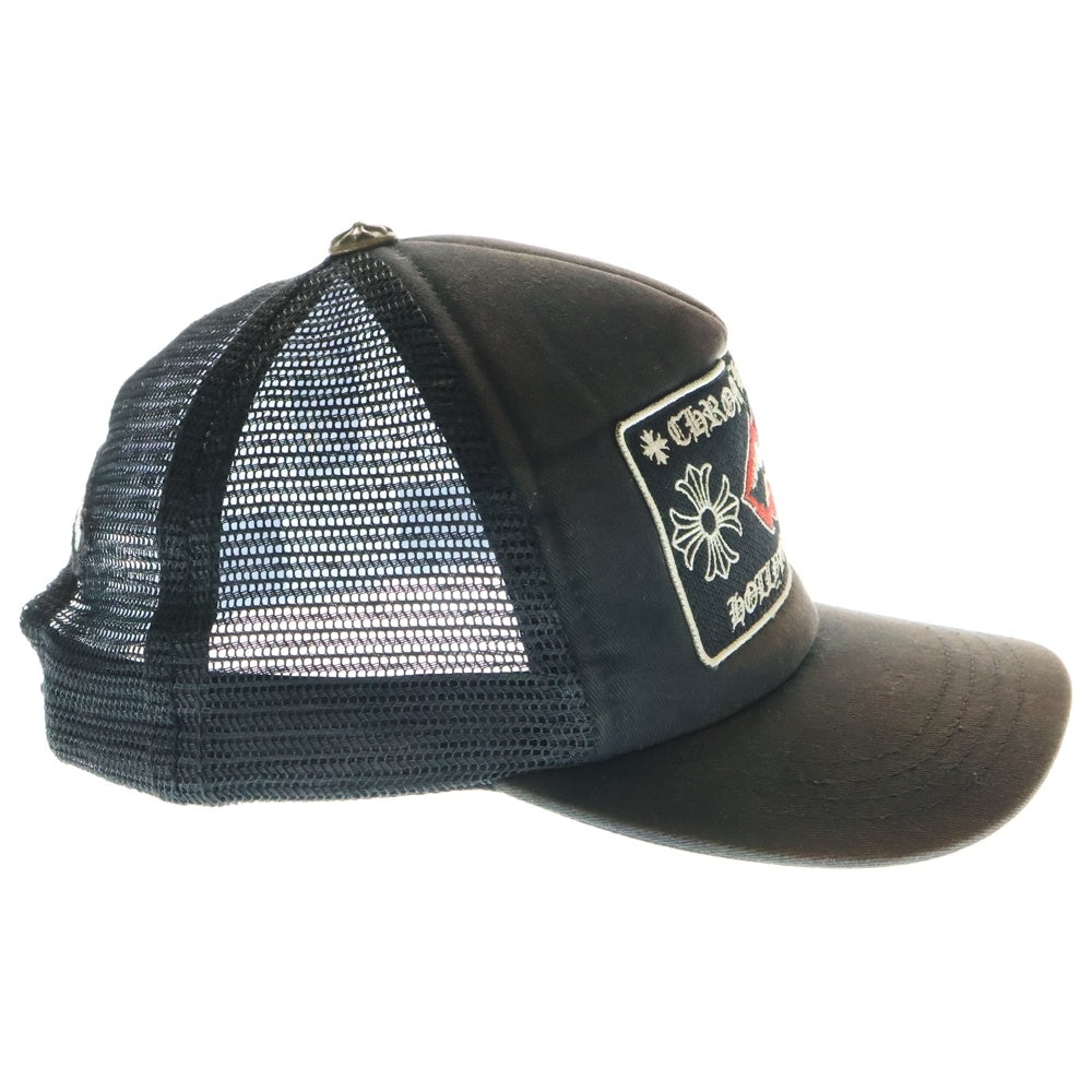 CHROME HEARTS(クロムハーツ) ×MATTYBOY CHOMPER TRUCKER CAP マッティボーイ チョンパー トラッカーキャップ 帽子 ブラック