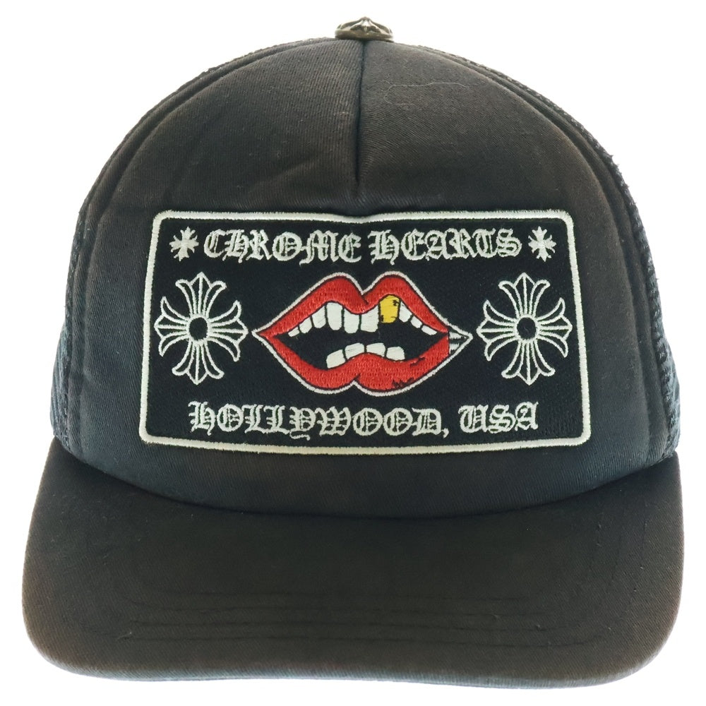 CHROME HEARTS(クロムハーツ) ×MATTYBOY CHOMPER TRUCKER CAP マッティボーイ チョンパー トラッカーキャップ 帽子 ブラック