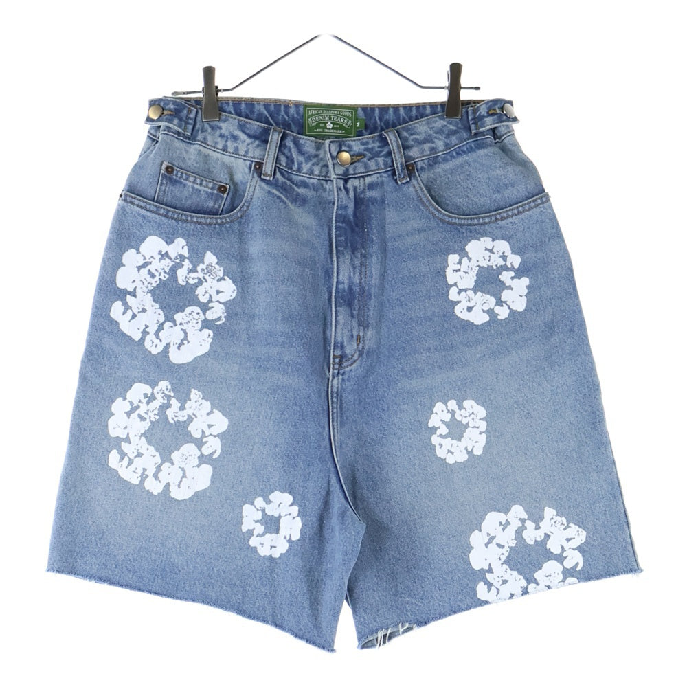 DENIM TEARS(デニムティアーズ) The Cotton Wreath Jean Short コットンリース デニムショーツ