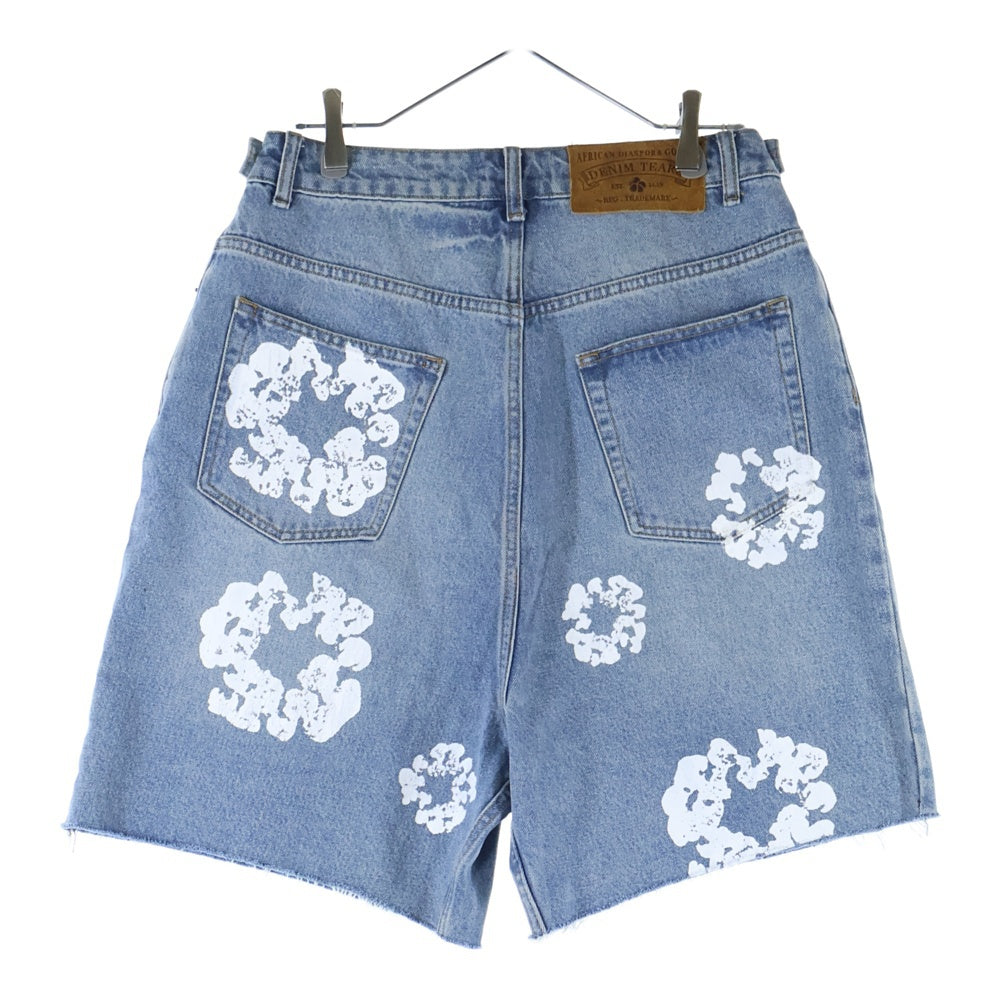 DENIM TEARS(デニムティアーズ) The Cotton Wreath Jean Short コットンリース デニムショーツ