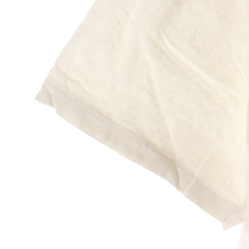 READY MADE(レディメイド) 24SS PEACE PRINT TEE ピース プリント クルーネック 半袖カットソー Tシャツ ホワイト RE-CO-WH-00-00-274