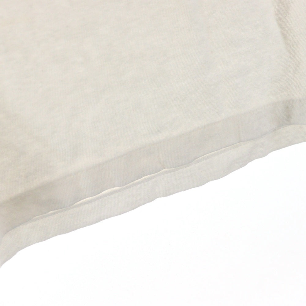 READY MADE(レディメイド) 24SS PEACE PRINT TEE ピース プリント クルーネック 半袖カットソー Tシャツ ホワイト RE-CO-WH-00-00-274