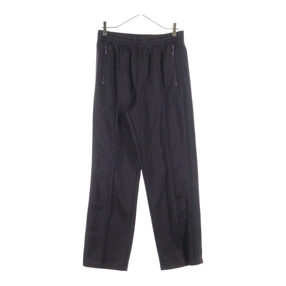 Needles(ニードルス) Poly Smooth Track Pant ポリスムースロゴ刺繍サイドライントラックパンツ ワインレッド PU273