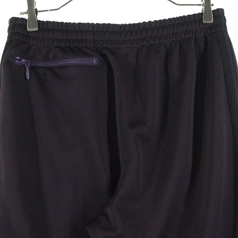 Needles(ニードルス) Poly Smooth Track Pant ポリスムースロゴ刺繍サイドライントラックパンツ ワインレッド PU273