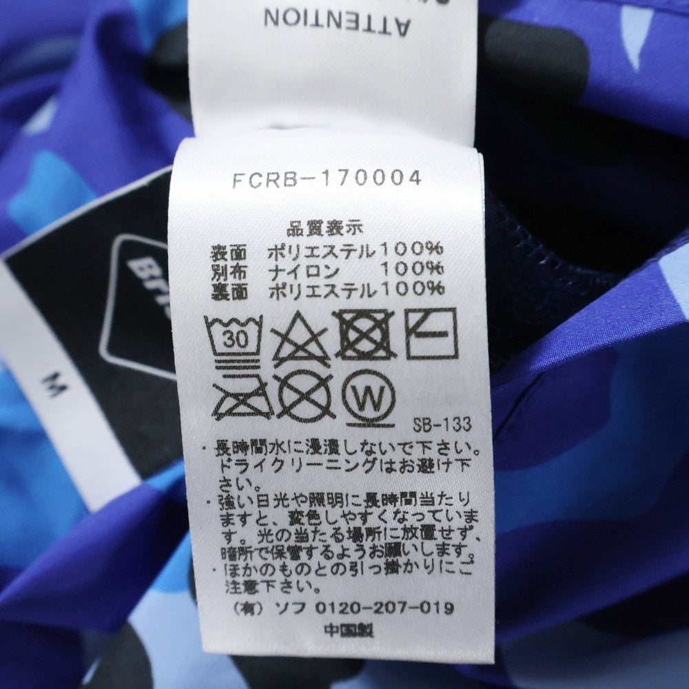 F.C.R.B./F.C.Real Bristol/FCRB(エフシーアールビー/エフシーレアルブリストル) REVERSIBLE PDK JACKET ロゴパッチ付きリバーシブル ナイロンジャケット マルチカラー FCRB-170004