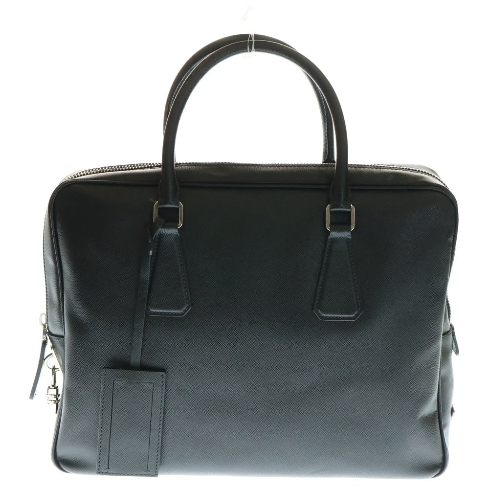 PRADA(プラダ) サフィアーノ レザービジネスバッグ ブラック VS0305 F