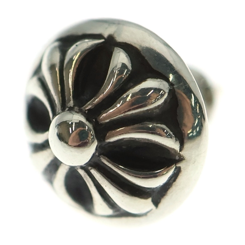 CHROME HEARTS(クロムハーツ) STUD CRSBLL クロスボールスタッドピアス シルバー BCA110