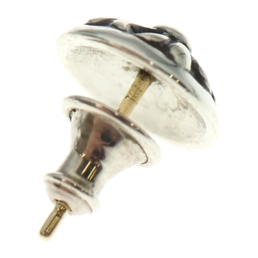 CHROME HEARTS(クロムハーツ) STUD CRSBLL クロスボールスタッドピアス シルバー BCA110