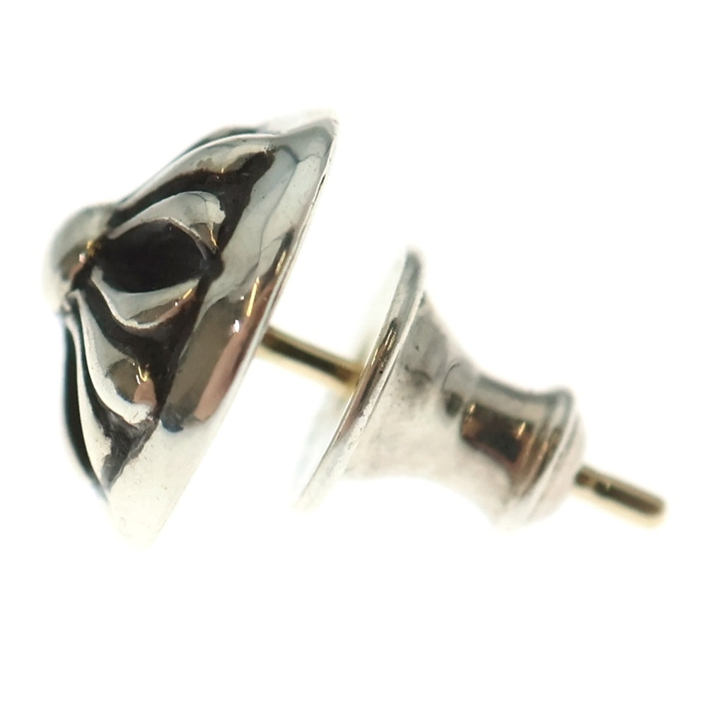 CHROME HEARTS(クロムハーツ) STUD CRSBLL クロスボールスタッドピアス シルバー BCA110