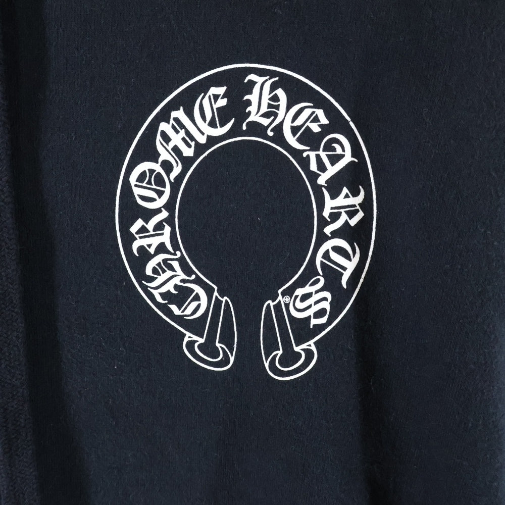 CHROME HEARTS(クロムハーツ) ×MATTY BOY Chomper Horseshoe Hoodie ×マッティボーイ チョンパー ホースシュー プルオーバースウェットパーカー ブラック