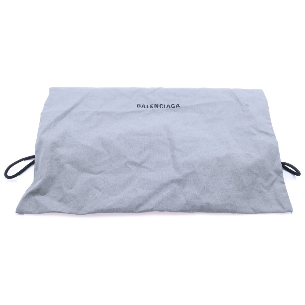 BALENCIAGA(バレンシアガ) ロゴ刺繍 ナイロンキャンバス ショルダーバッグ ブラック 638657