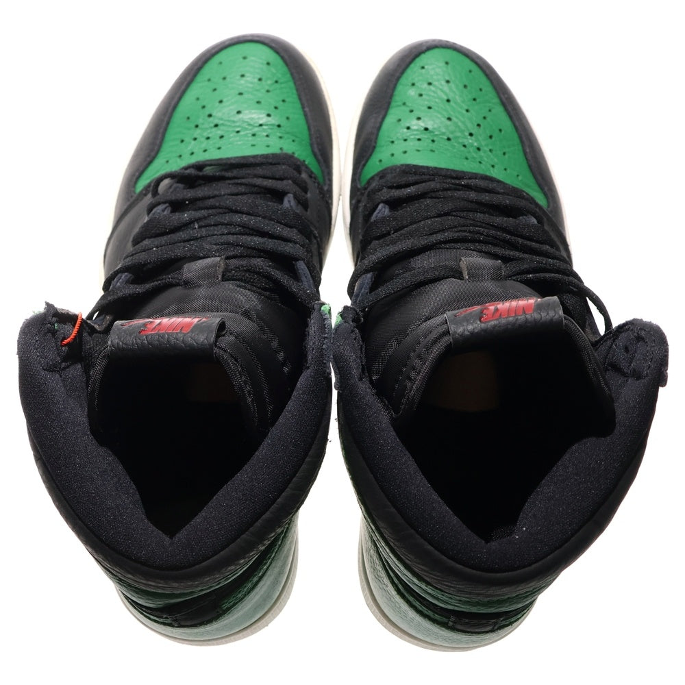 NIKE(ナイキ) AirJordan1 Retro High OG (2020) エアジョーダン1 ハイカットスニーカー グリーン US9/27cm 555088-030