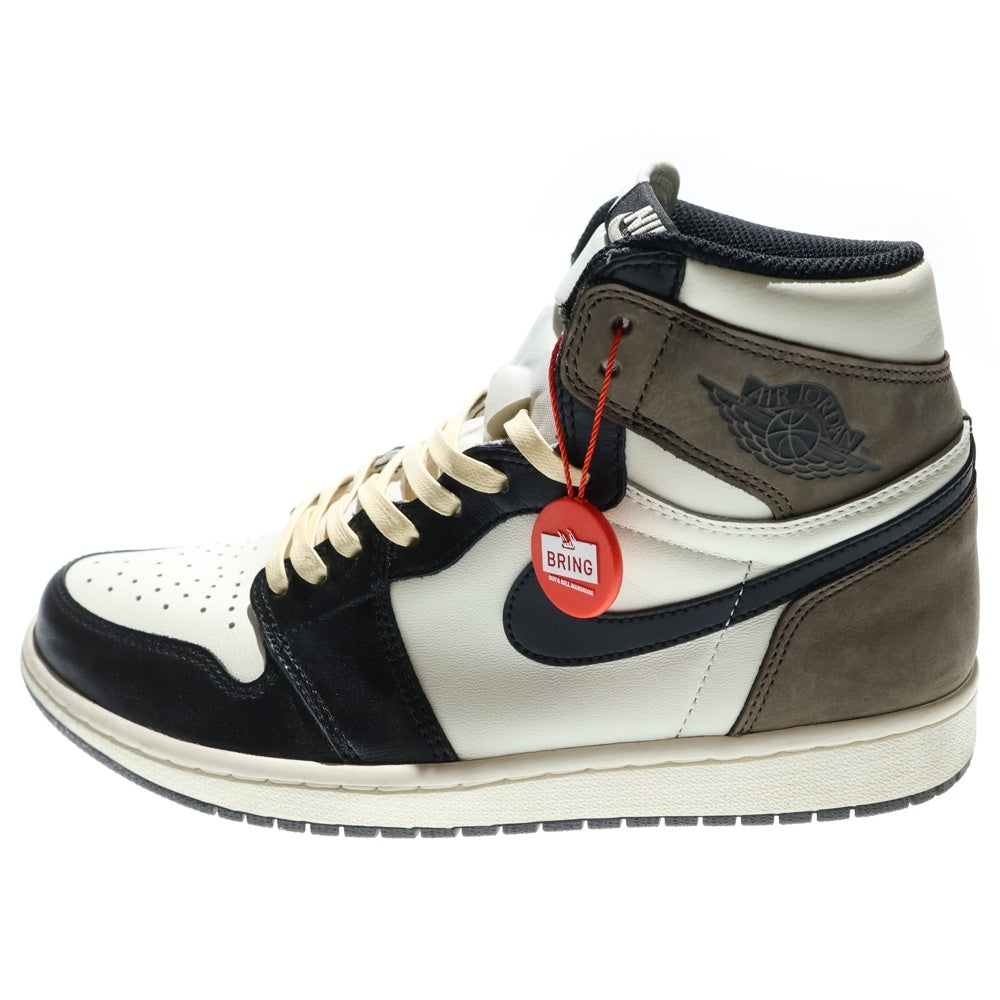 NIKE(ナイキ) AirJordan1 High OG Sail Dark Mocha Black エア