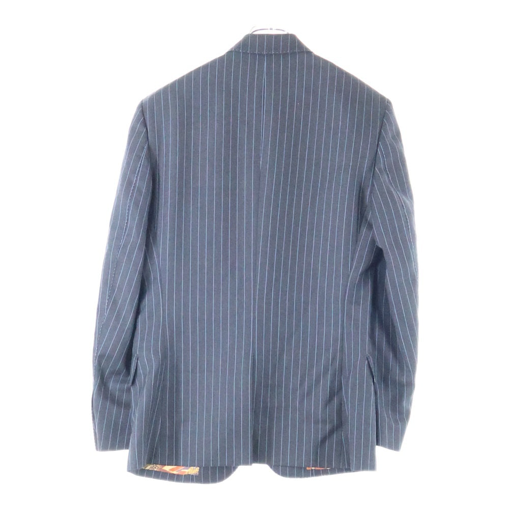 Paul Smith(ポールスミス) ブルーストライプテーラードジャケット セットアップ ブラック PL-MX-63242