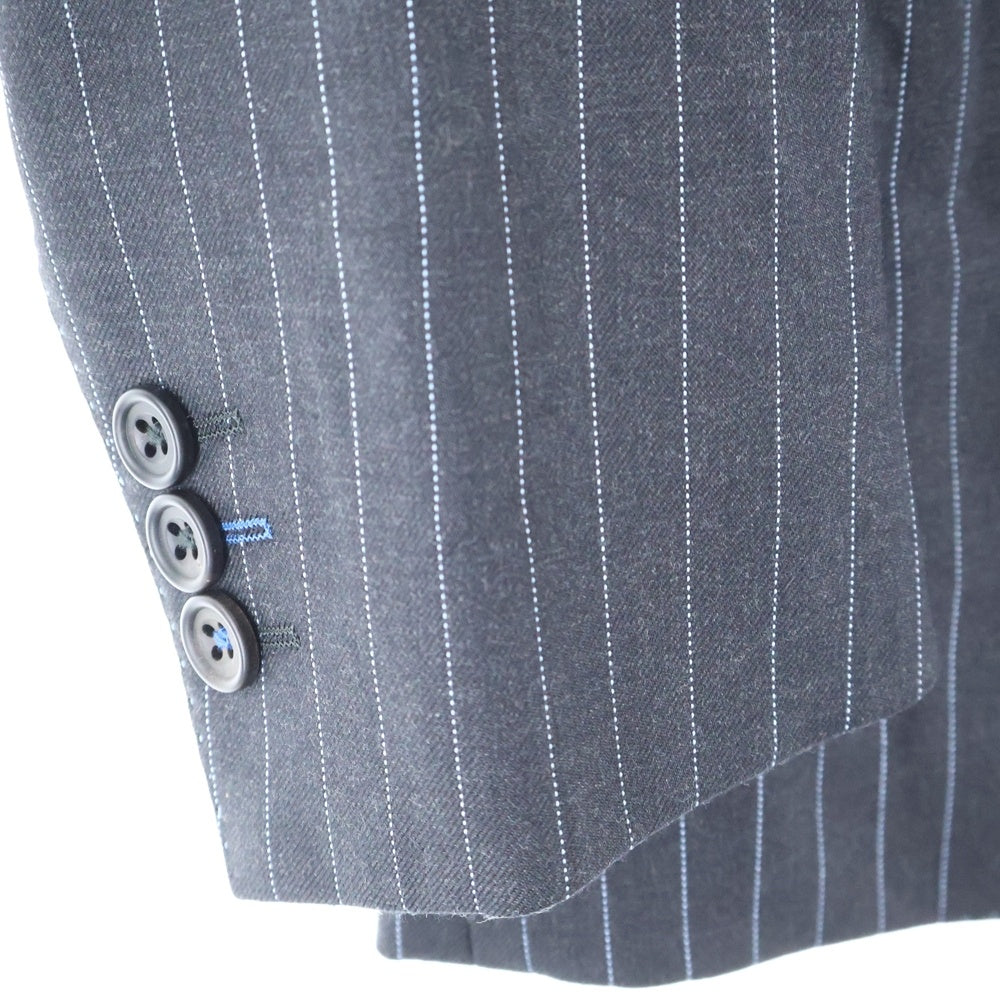 Paul Smith(ポールスミス) ブルーストライプテーラードジャケット セットアップ ブラック PL-MX-63242