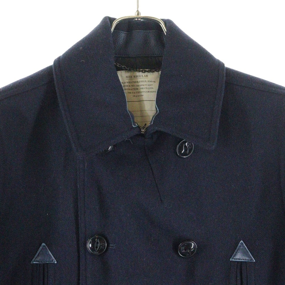 NEIGHBORHOOD(ネイバーフッド) ウールピーコートジャケット ネイビー 112AQNH-JKM01