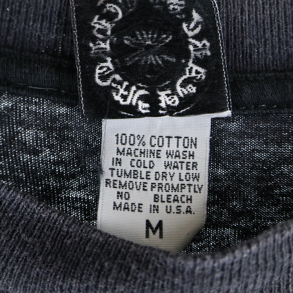 CHROME HEARTS(クロムハーツ) OLD CH CROSS オールド CHクロスプリント クルーネック半袖Tシャツカットソー ブラック