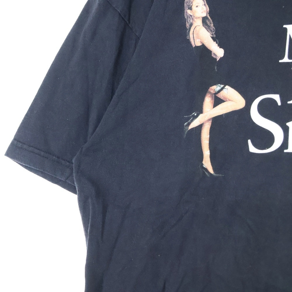 VINTAGE(ヴィンテージ) 2005 Mr. & Mrs. Smith Movie Promo T ミスター&ミセススミス ムービープロモ プリント クルーネック半袖Tシャツカットソー ブラック