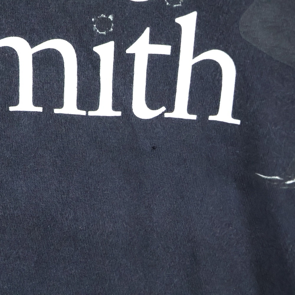 VINTAGE(ヴィンテージ) 2005 Mr. & Mrs. Smith Movie Promo T ミスター&ミセススミス ムービープロモ プリント クルーネック半袖Tシャツカットソー ブラック