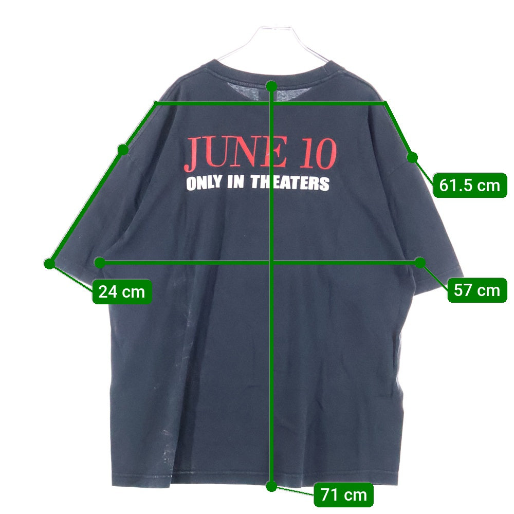 VINTAGE(ヴィンテージ) 2005 Mr. & Mrs. Smith Movie Promo T ミスター&ミセススミス ムービープロモ プリント クルーネック半袖Tシャツカットソー ブラック