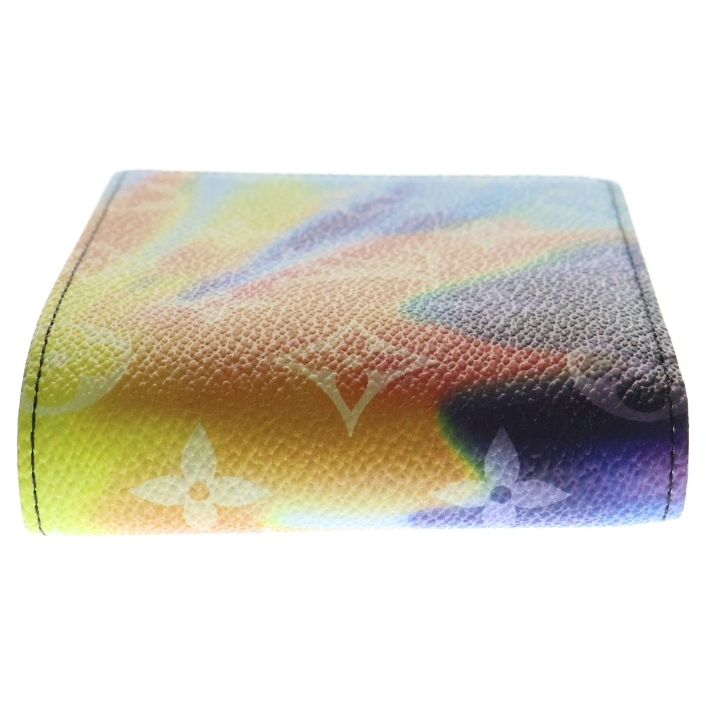 LOUIS VUITTON(ルイヴィトン) モノグラム・サンセット ポルトフォイユ ミュルティプル 二つ折りレザー財布 マルチカラー M80954