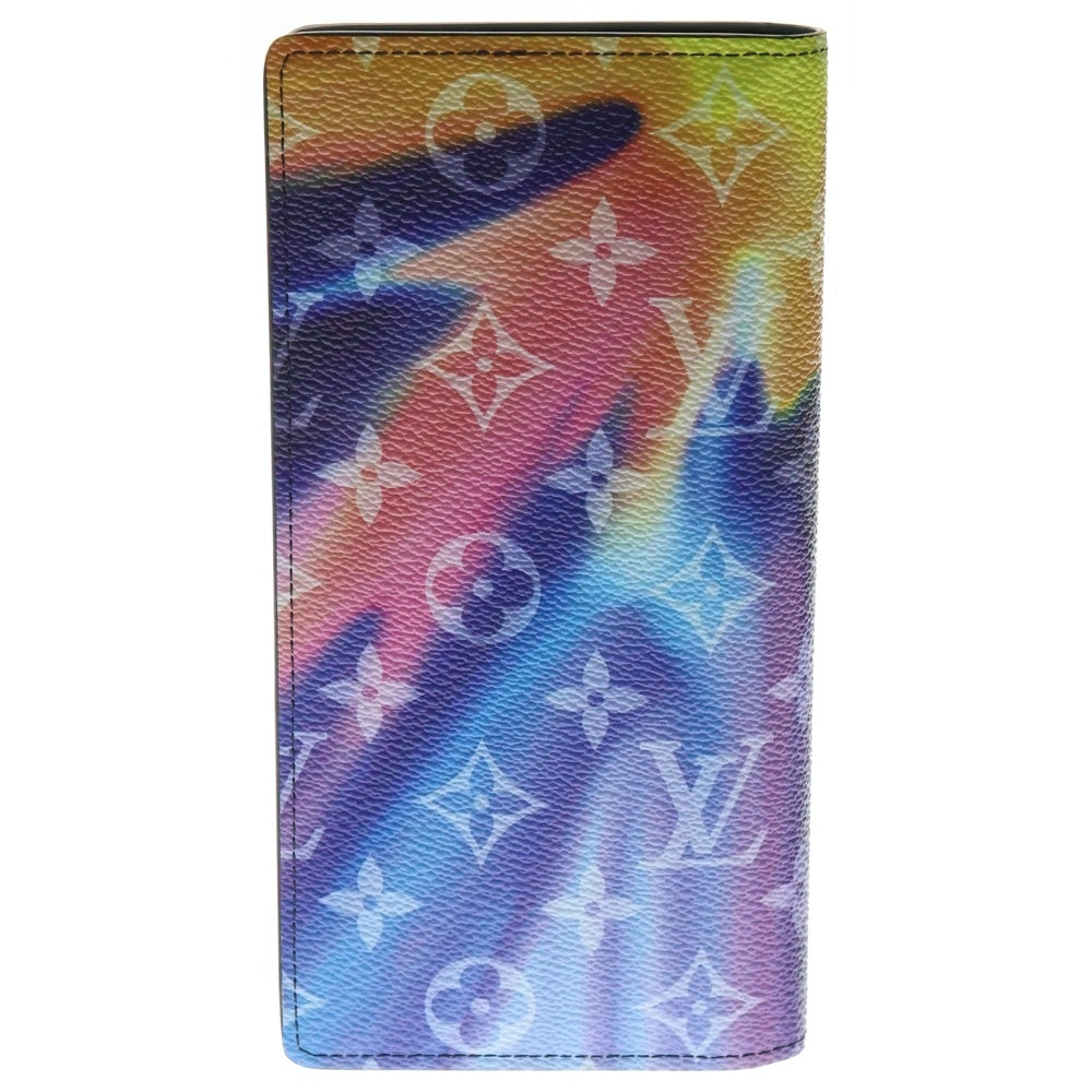 LOUIS VUITTON(ルイヴィトン) モノグラム・サンセット ポルトフォイユ ブラザ 二つ折りレザー長財布 マルチカラー M80957